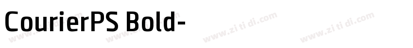 CourierPS Bold字体转换 CourierPS Bold字体转换